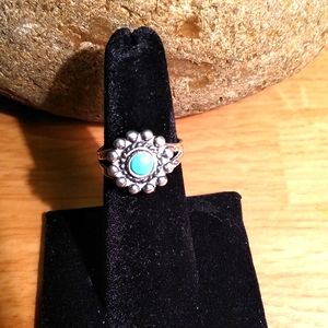 Turquoise Sterling Silver Ring
